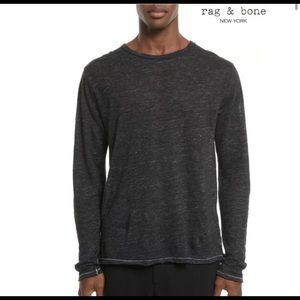 Rag and Bone Owen Linen Tee